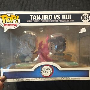 Funko Pop Demon Slayer Tanjiro vs Rui Vinyl Figure Set